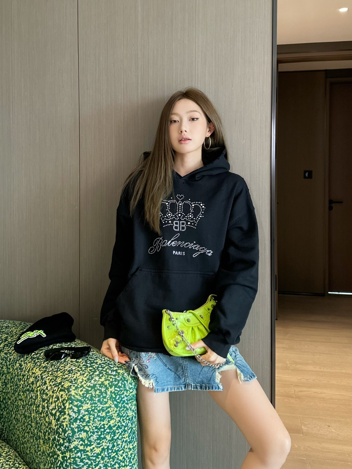 BB MOTEL フーディー オーバーサイズ バレンシアガ パーカー コピー ユニセックス-4