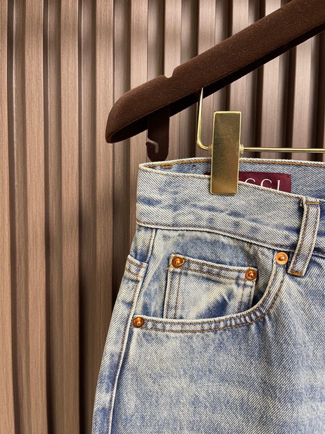 お洒落 パッチワーク デニムパンツ グッチ ジーンズ コピー メンズ-4