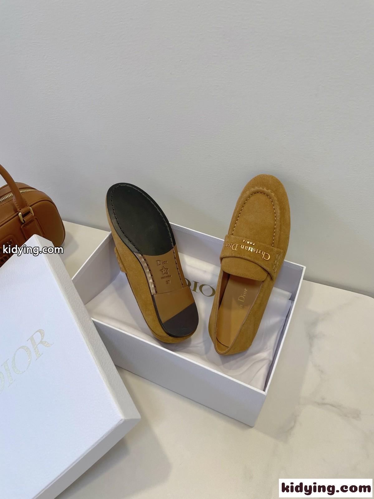 洗練された Dior Boy ローファー クリスチャン・ディオール シューズ コピー ブラウン-2