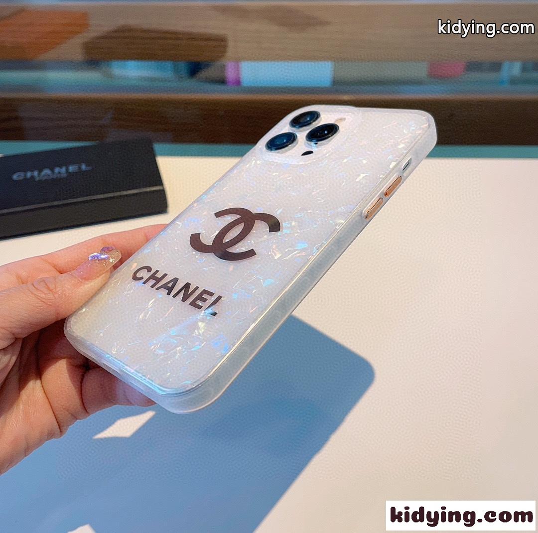 可愛い おしゃれ iPhone 14 ケース シャネル アイフォンケース コピー シェル風 スマホケース-4