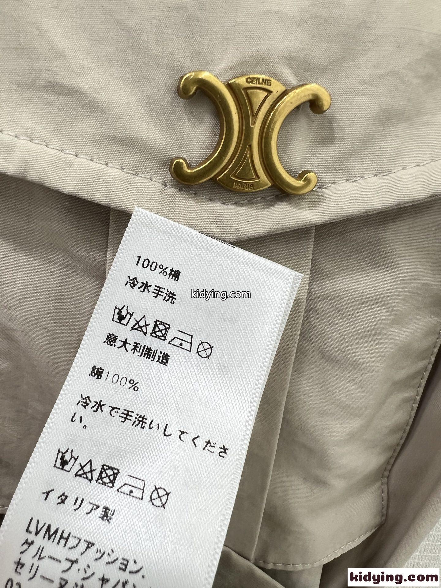 定番 おしゃれ 半袖 シャツワンピース セリーヌ ワンピース コピー レディース-3