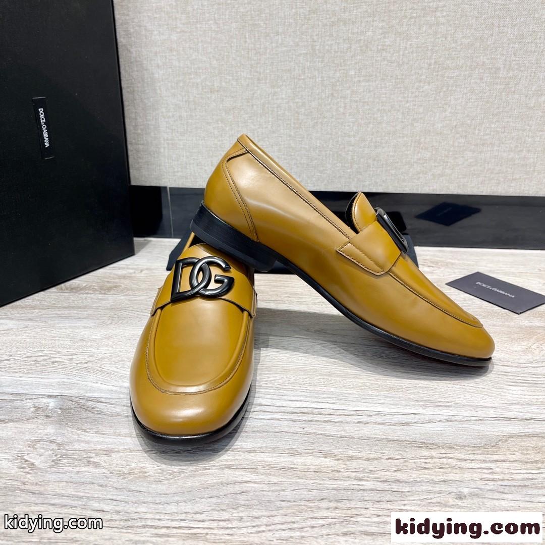 ドルチェ&ガッバーナ モカシン コピー ビジネス 上品 レザー メンズシューズ-2