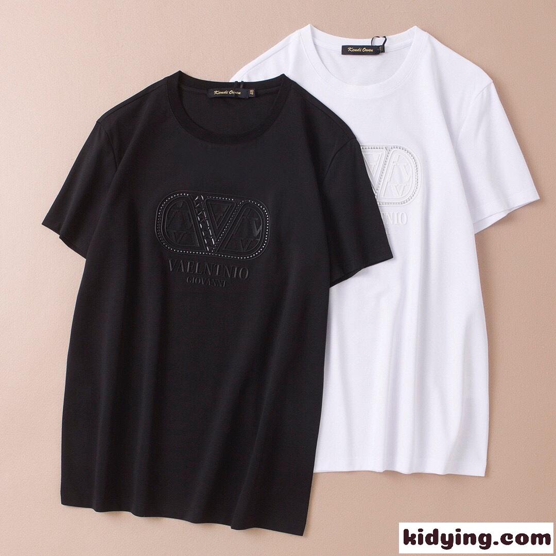 春夏 メンズ 半袖 ヴァレンティノ Tシャツ コピー カジュアル おしゃれ クルーネック トップス-3