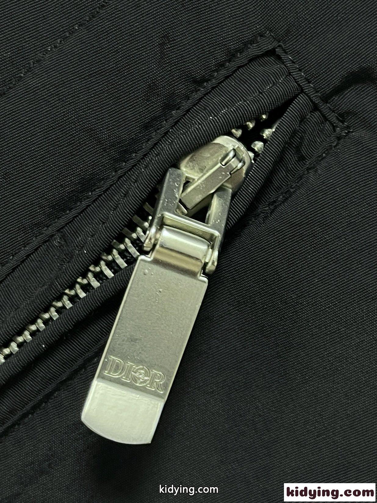 DIOR AND STONE ISLAND ボンバージャケット クリスチャン・ディオール ジャケット コピー ブラック-4
