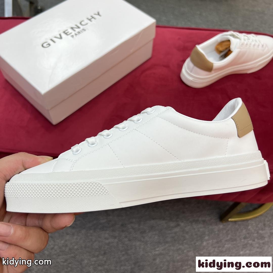 ベーシック レースアップ カジュアルジューズ ローカット ジバンシィ スニーカー コピー 人気 ロゴ プリント-4