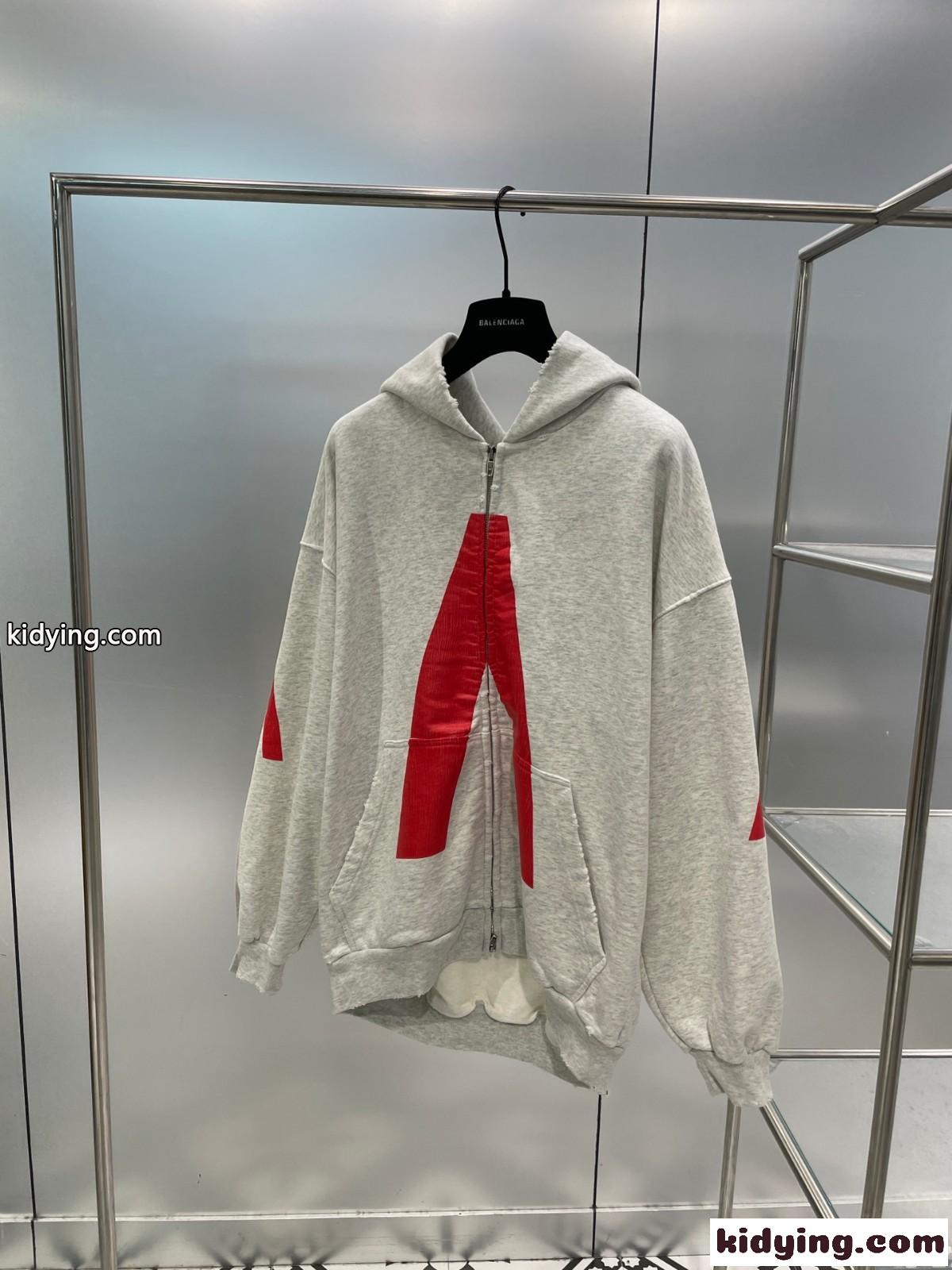 BALENCIAGA x Archive バレンシアガ パーカー コピー ジップアップ フーディー-0