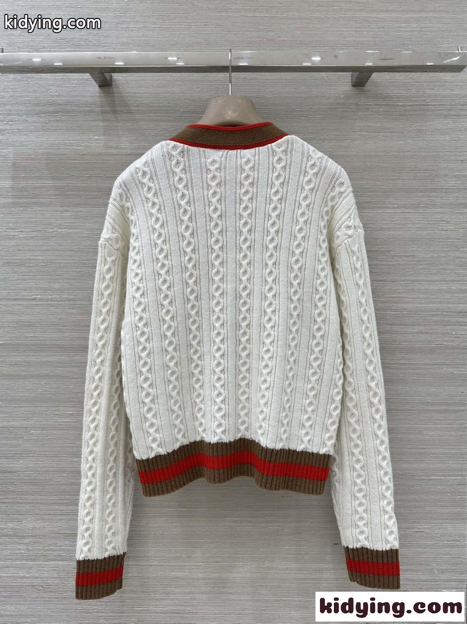 クラシック 上品 Vネック ニットカーディガン シャネル ニット コピー カシミヤ-4