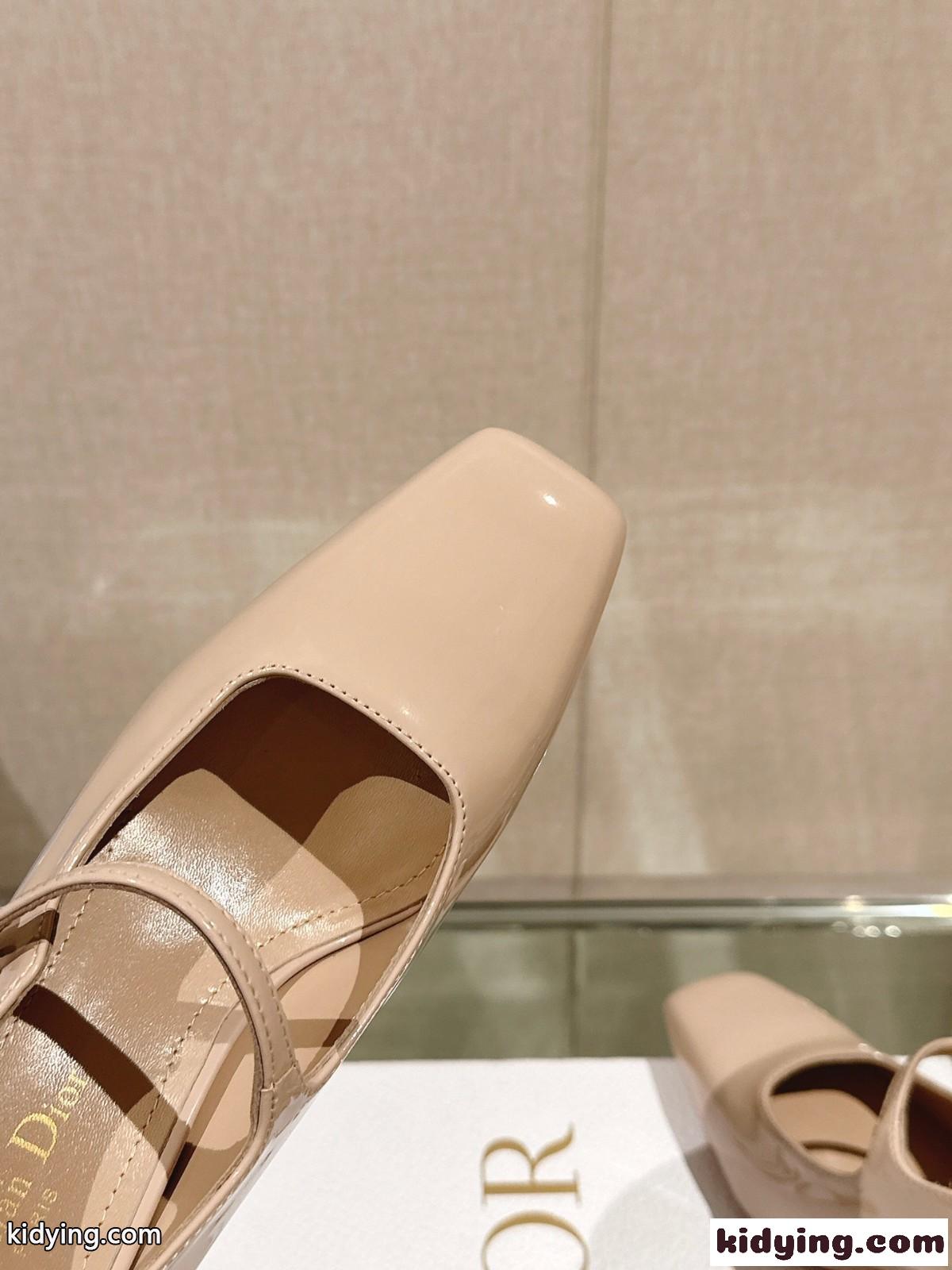 JOLIE DIOR パンプス 7.5cm クリスチャン・ディオール シューズ コピー ベージュ-3