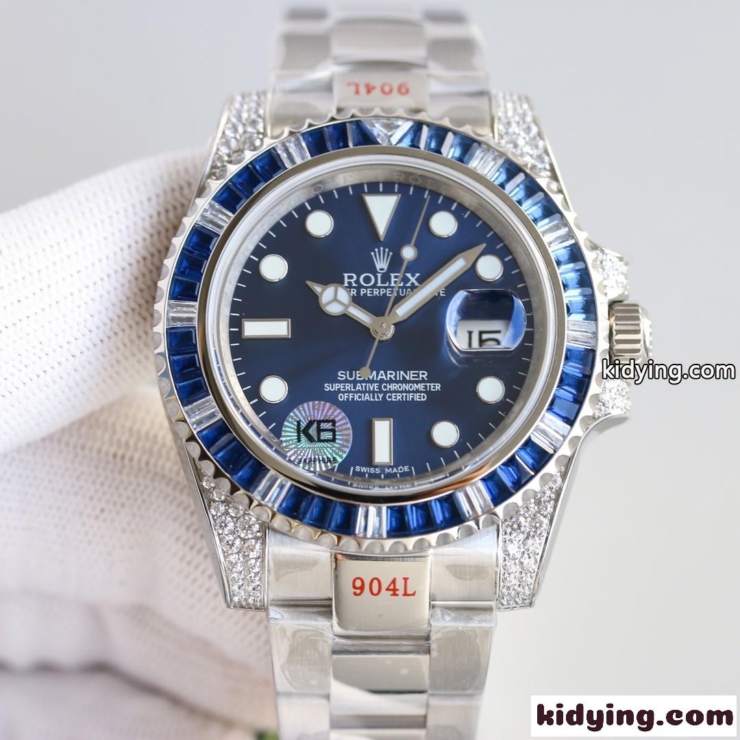 高級 人気 自動巻き 上品 ロレックス 腕時計 コピー 40mm おしゃれ カジュアル 日付表示 ウォッチ-2