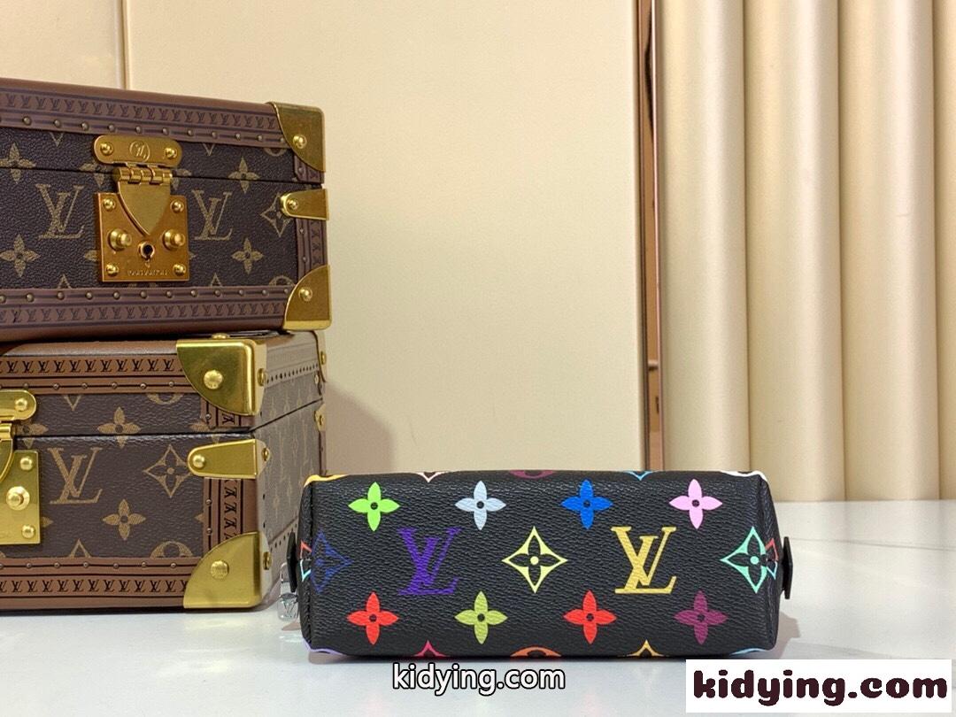 M13744 LV × TM ポシェット・コスメティック PM ルイヴィトン バッグ スーパーコピー ブラック-4