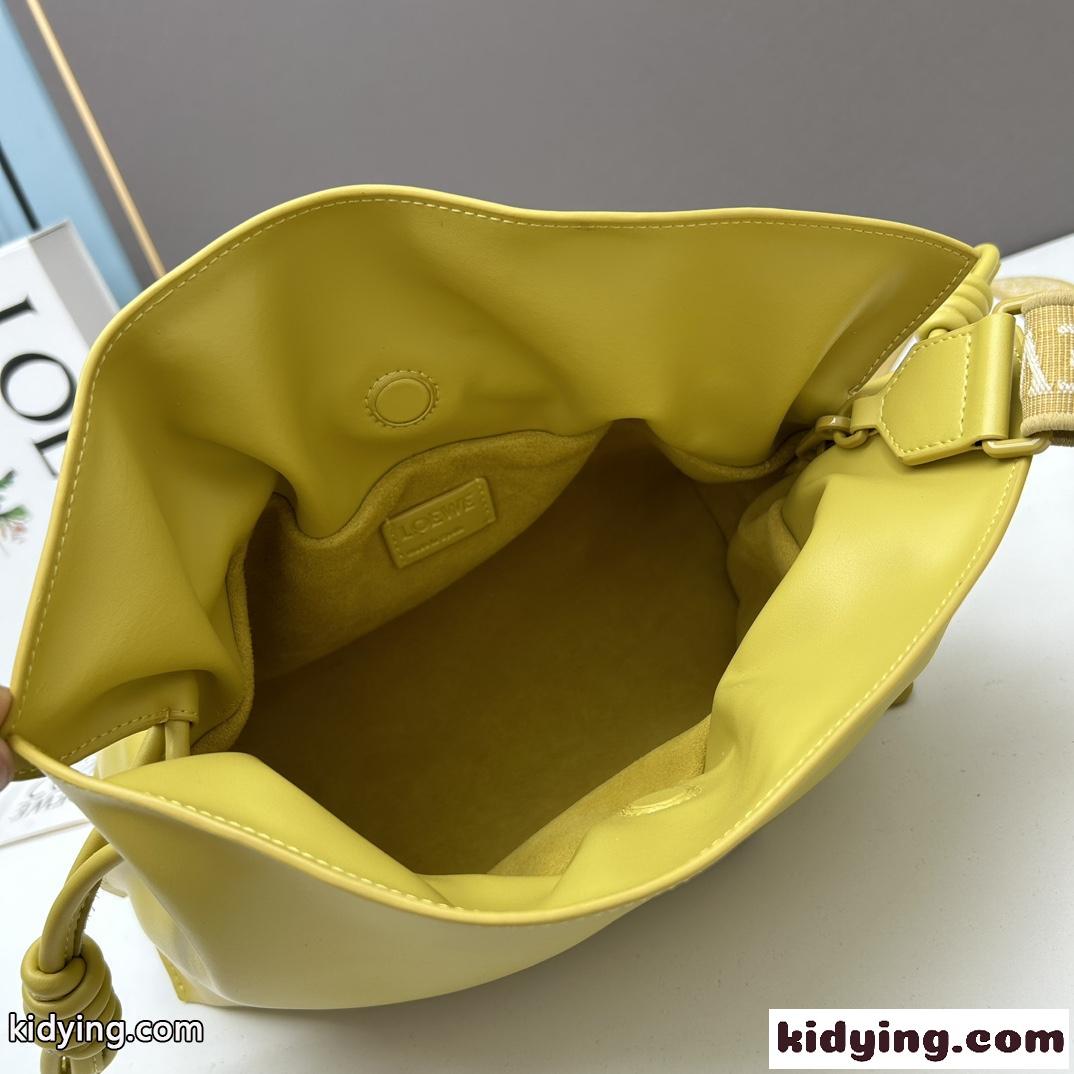 LOEWE フラメンコクラッチ ロエベ バッグ コピー ショルダーバッグ イエロー-3