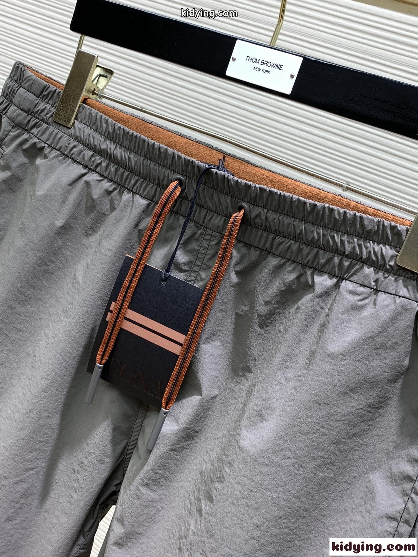 エルメネジルド・ゼニア パンツ コピー カジュアル ショートパンツ グレー-1