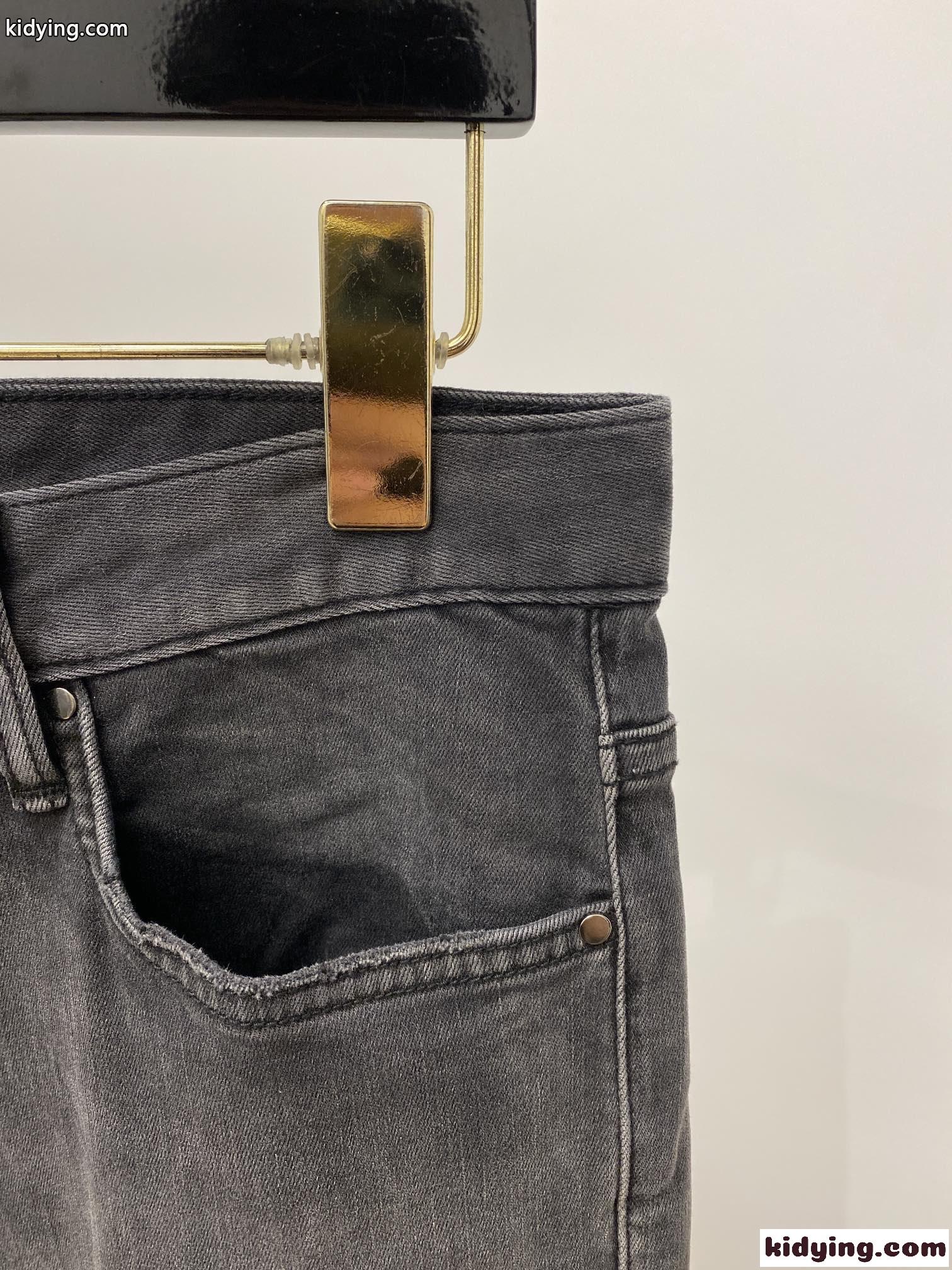 アルマーニ ジーンズ コピー メンズ おしゃれ ストレッチ ウォッシュ加工 デニムパンツ-1