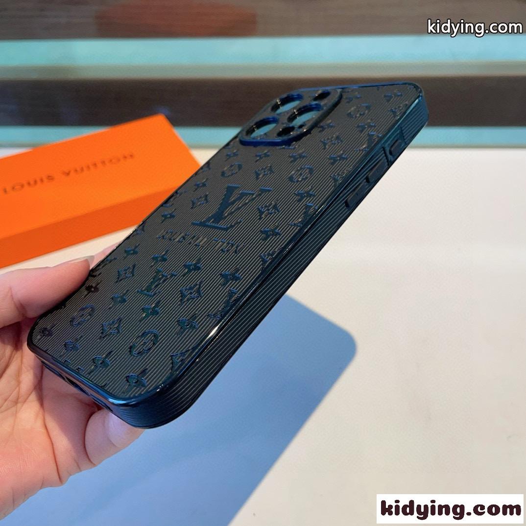 お洒落 スマホケース ルイ・ヴィトン アイフォンケース 偽物 iPhone16ケース ブラック-3