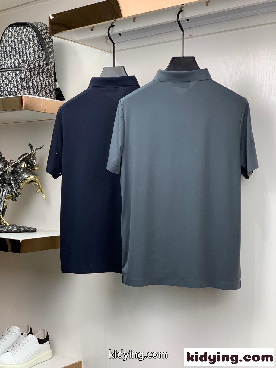 大人 おしゃれ カジュアル トムブラウン tシャツ コピー 合わせやすい 定番 快適 半袖 ポロシャツ-0