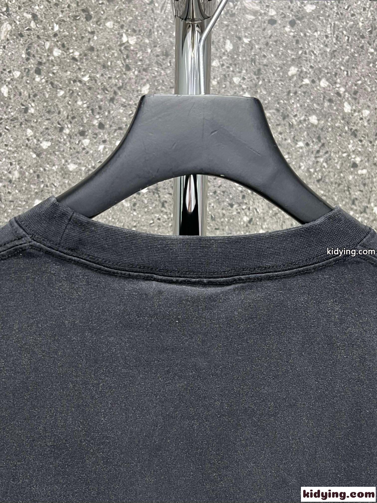 バレンシアガ Tシャツ コピー ユニセックス カジュアル 人気 CITIES PARIS 半袖Tシャツ-2