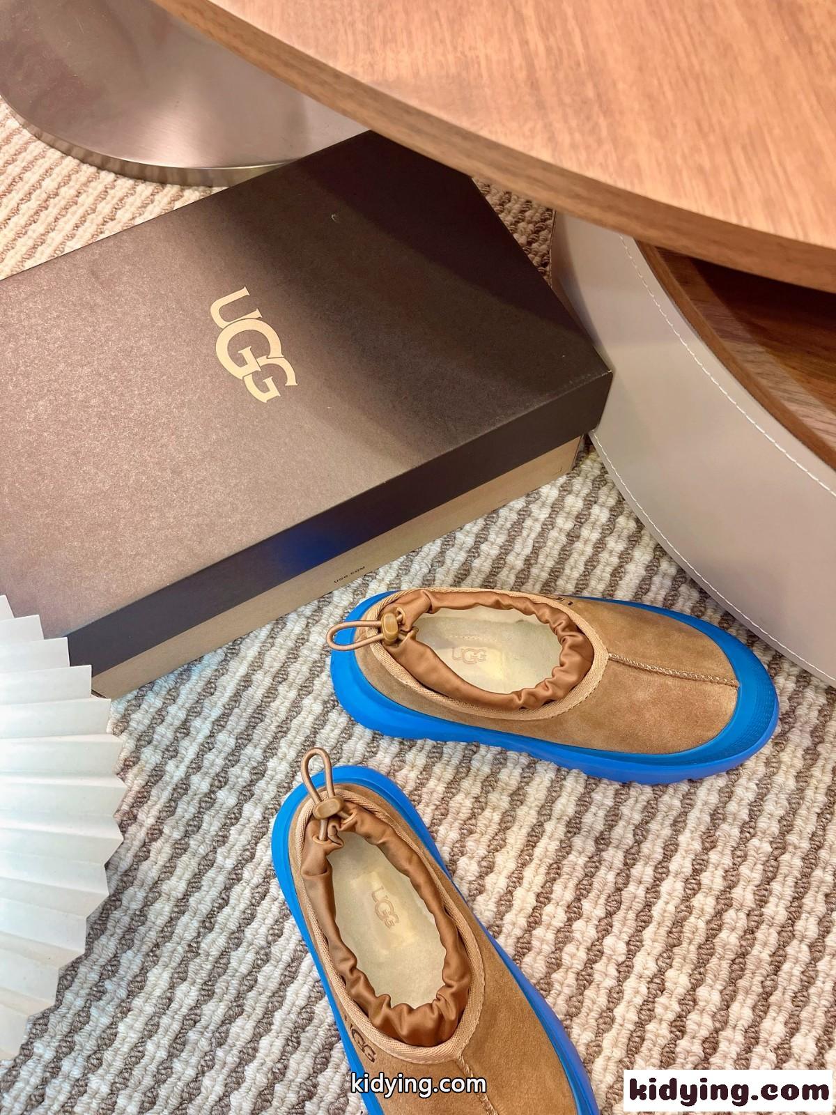 目を引く配色 カジュアル UGG アグ スーパーコピー スエード スリッポン レディース メンズ-2