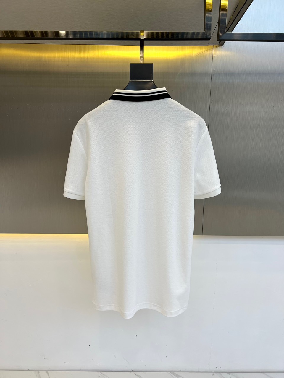 クラシック カジュアル グッチ Tシャツ 偽物 半袖 ポロシャツ コットンピケ-3