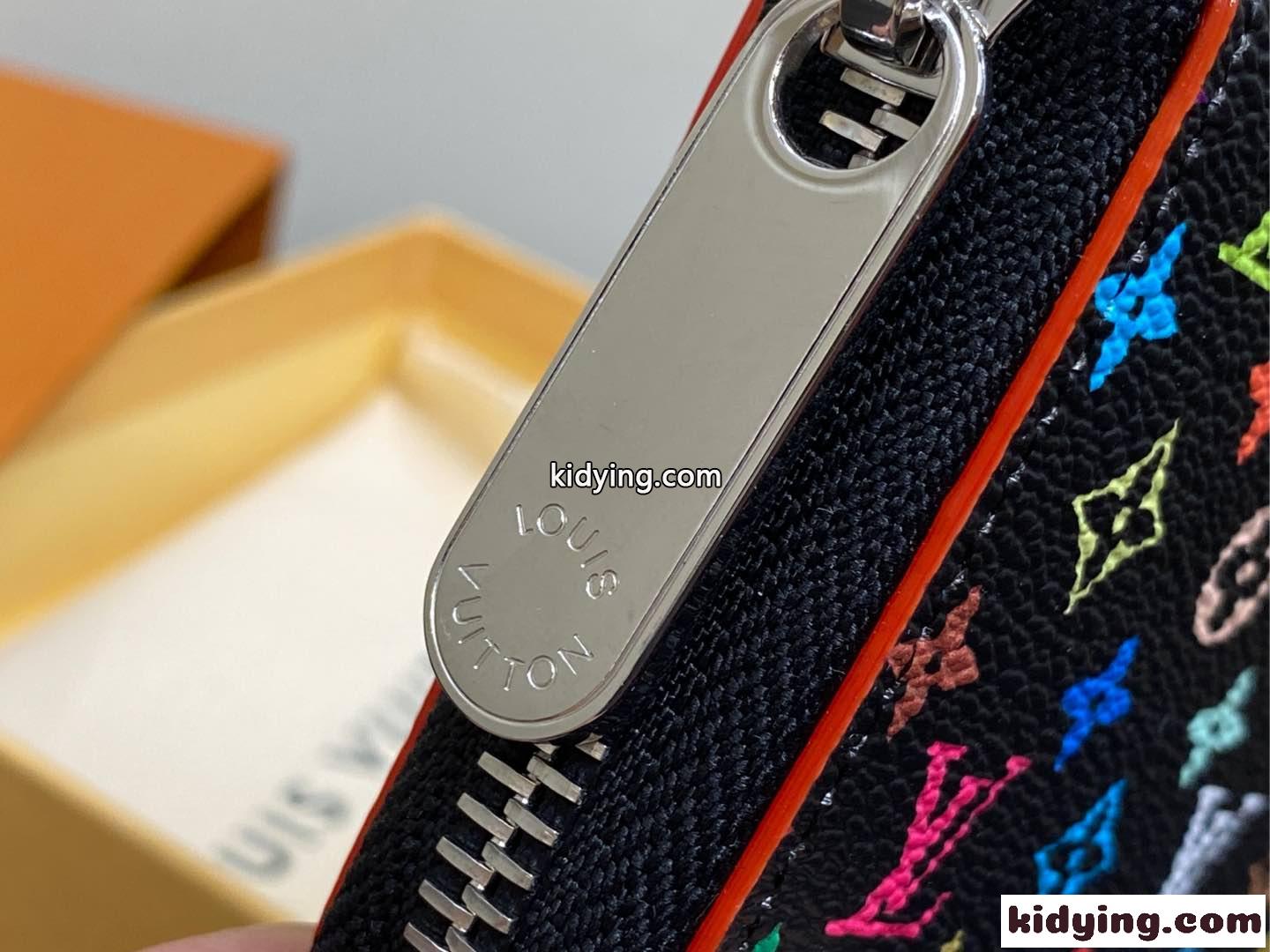 M13409 LV × TM ジッピー・コイン パース ルイヴィトン 財布 スーパーコピー ブラック-3