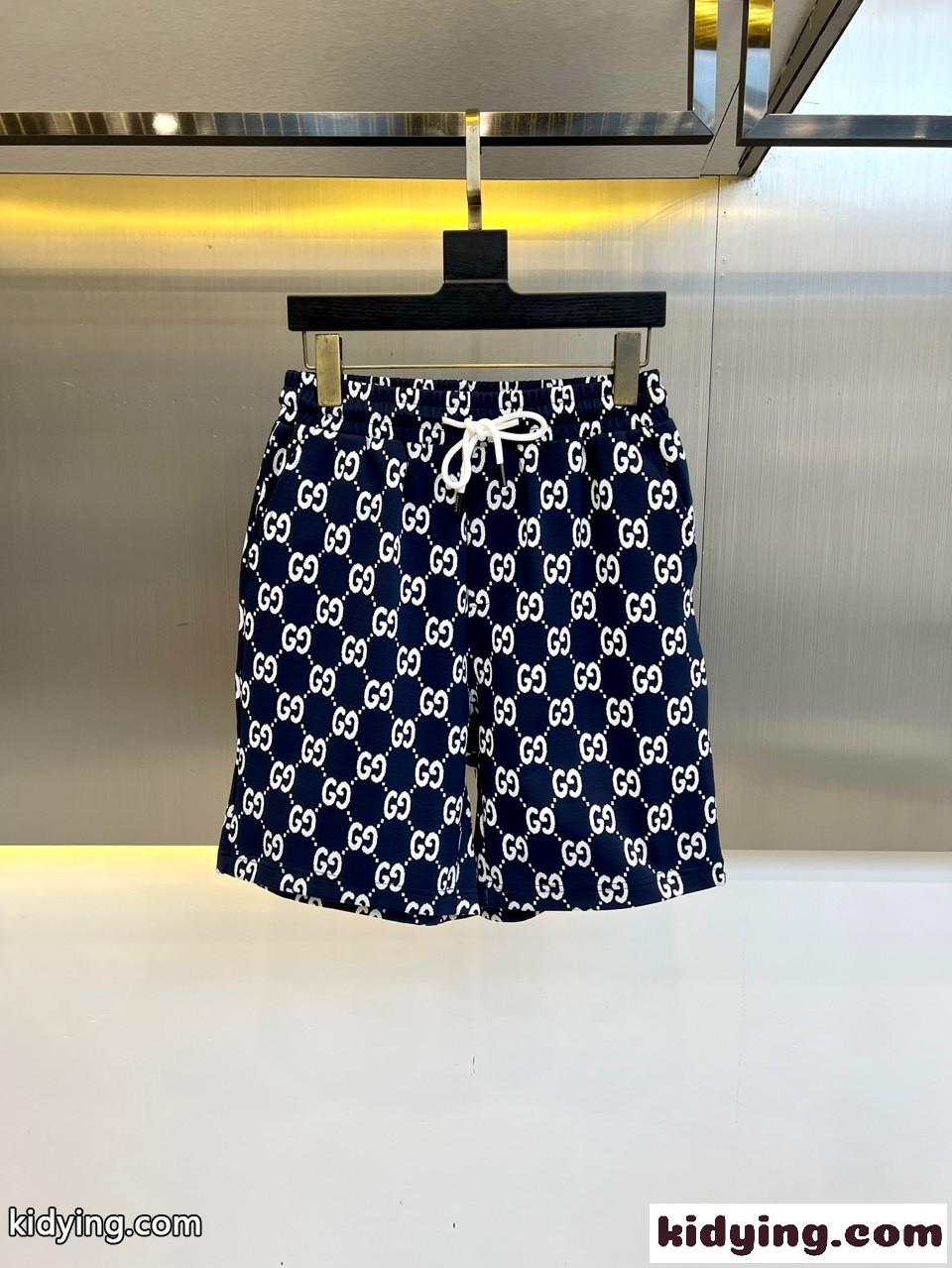カジュアル 快適 GGショートパンツ グッチ パンツ 偽物 メンズ-0