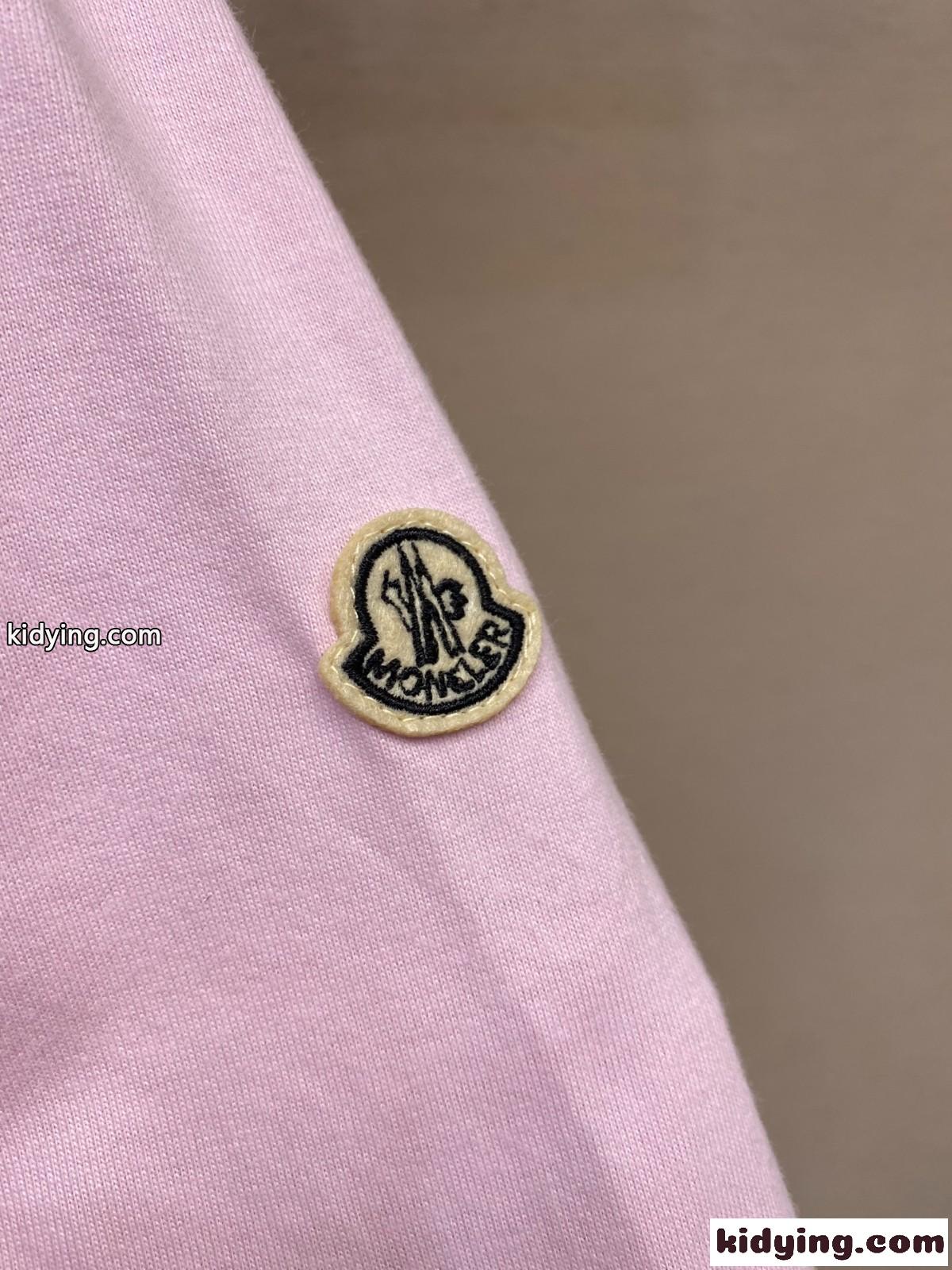 人気 Moncler x FRGMT コットン 半袖Tシャツ モンクレール Tシャツ スーパーコピー ピンク-3