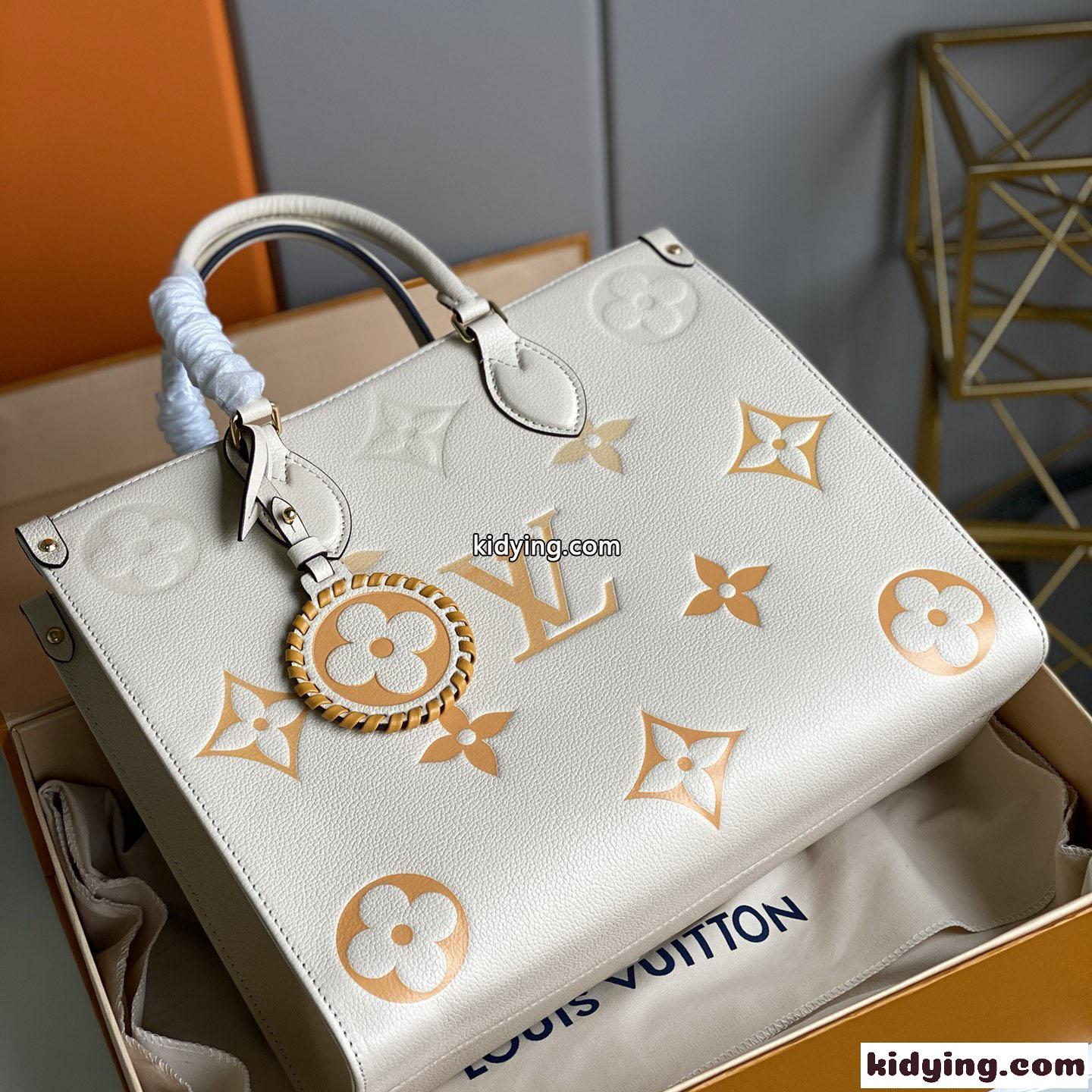 女性らしい M45717 オンザゴー MM ルイヴィトン バッグ コピー レディース トートバッグ-2