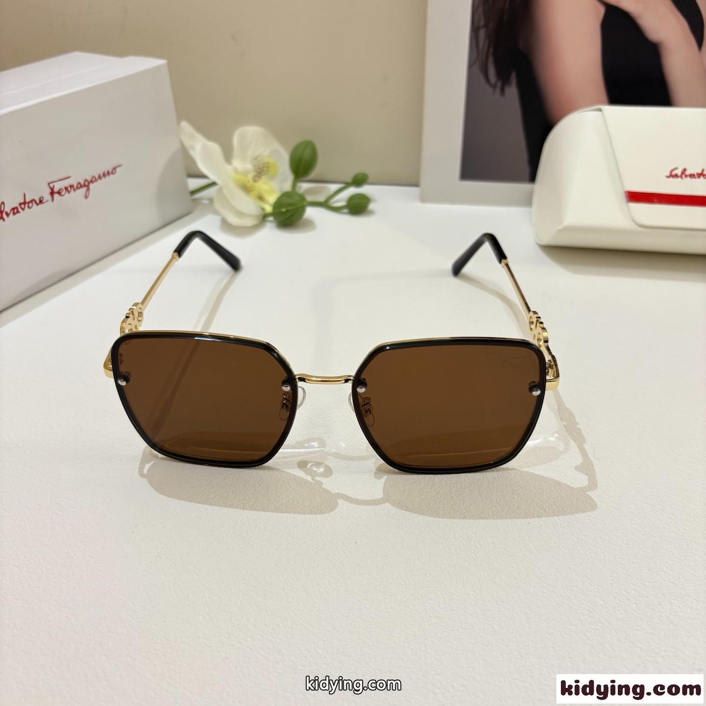 サルヴァトーレ・フェラガモ サングラス コピー ユニセックス ファッション アイウェア-1