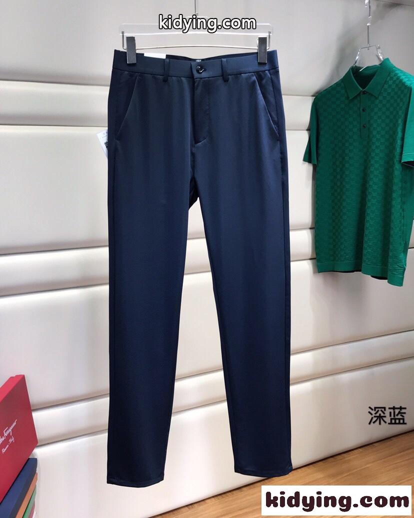 サルヴァトーレ・フェラガモ スラックス コピー メンズ 春夏 高級感 ファッション-0
