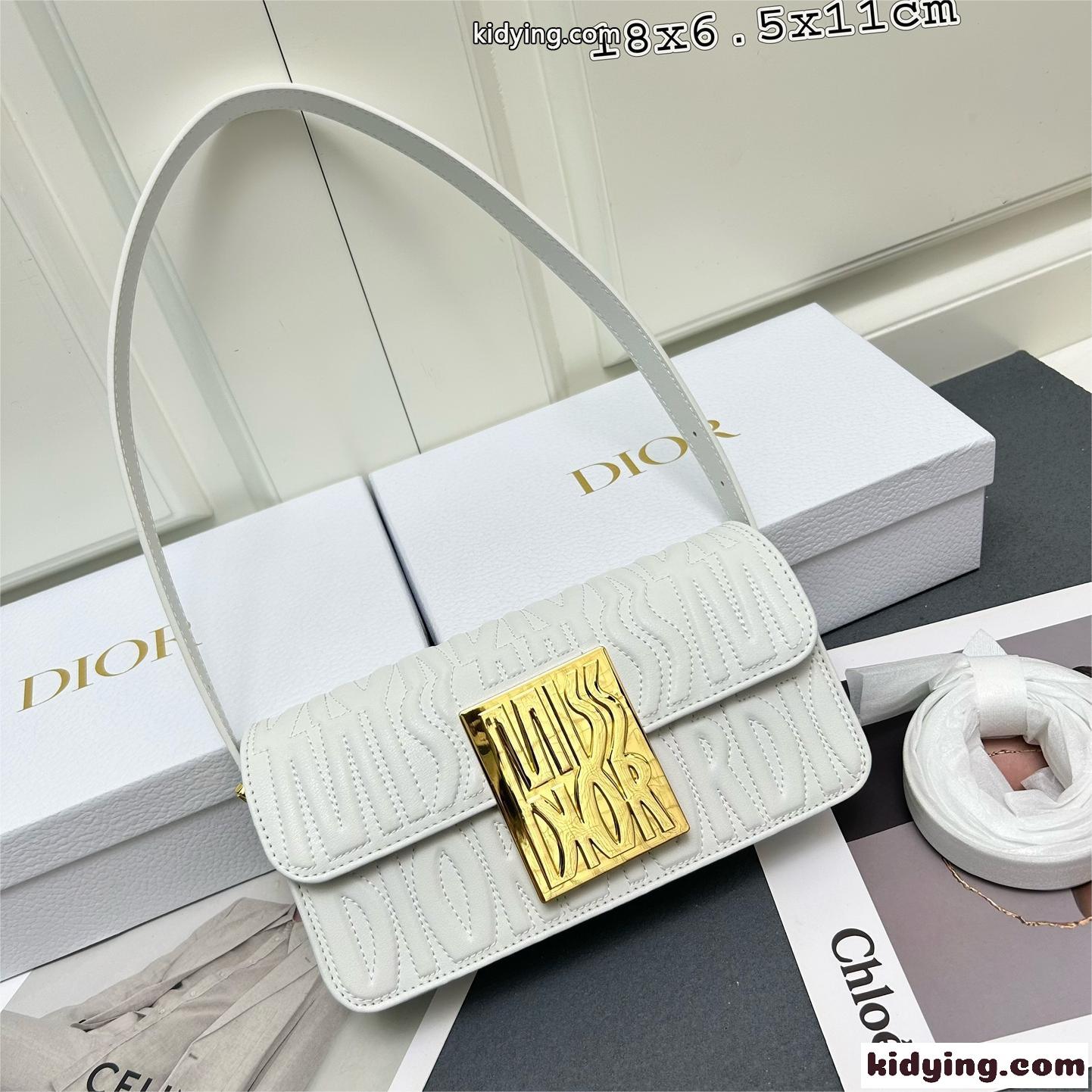 Miss Dior フラップバッグ クリスチャン・ディオール バッグ コピー ホワイト-1