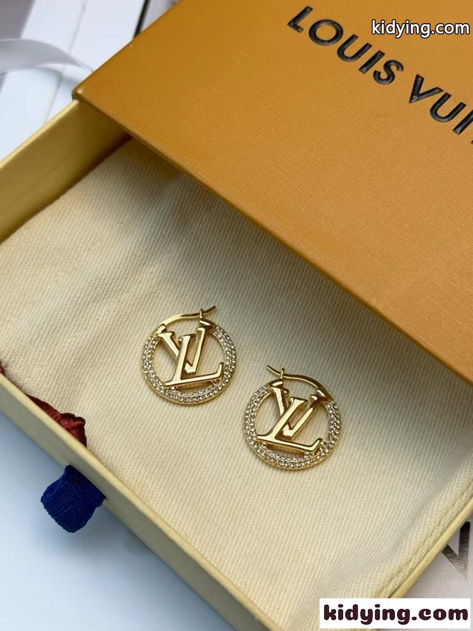 LVサークル ピアス ルイ・ヴィトン イヤリング 偽物 合わせやすい-1