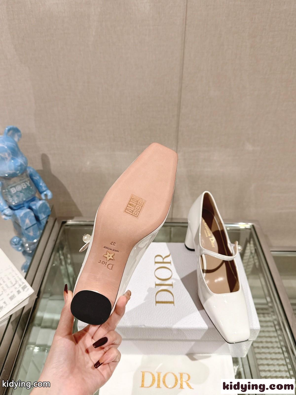 JOLIE DIOR パンプス 7.5cm クリスチャン・ディオール シューズ コピー ホワイト-4