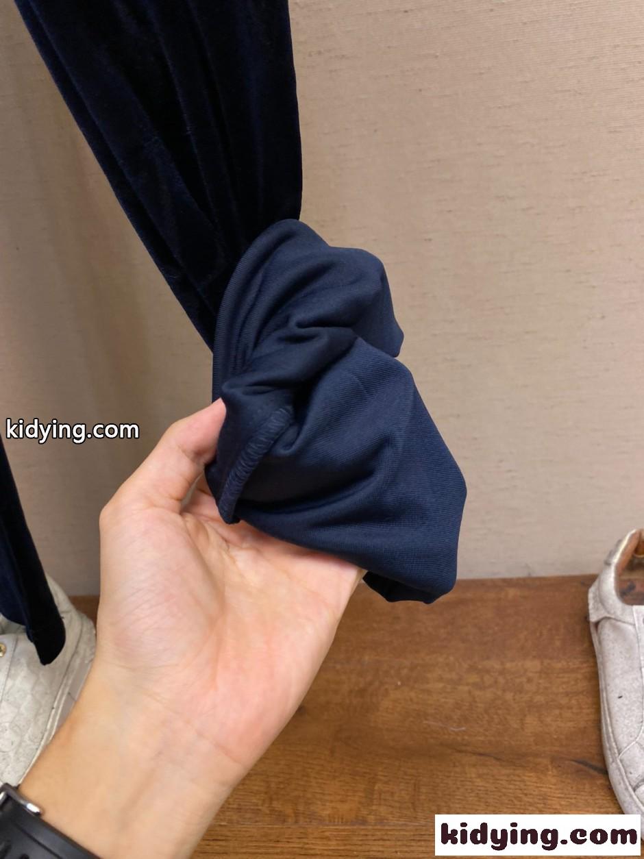 モノグラム ベロア ロングパンツ ルイ・ヴィトン パンツ コピー ネイビー-3