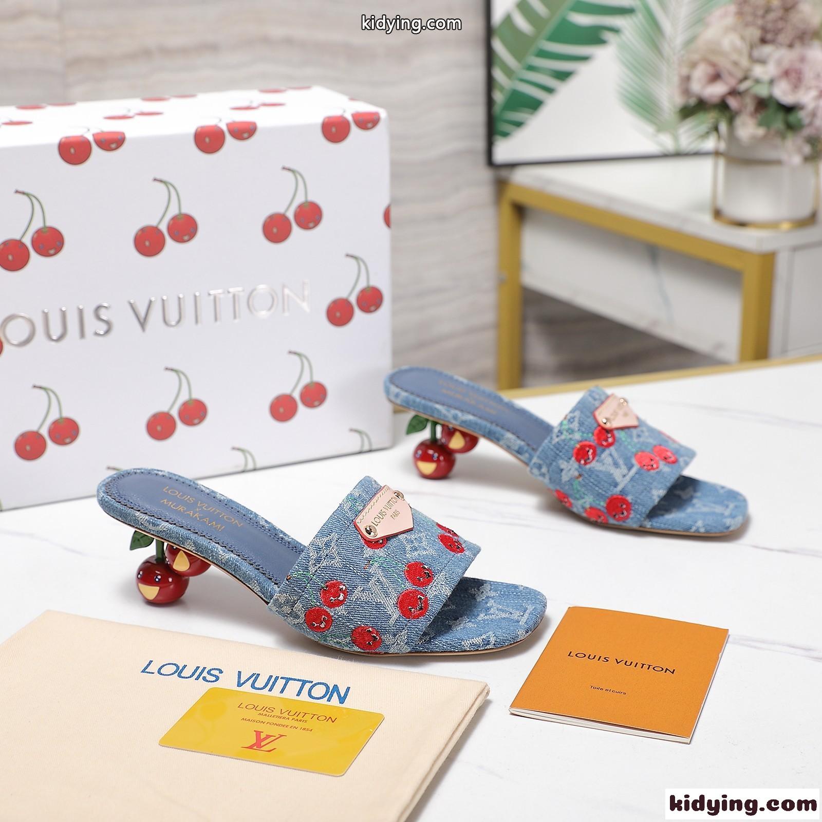注目コラボ LV × TM リリー ミュール N級品 ルイ・ヴィトン サンダル スーパーコピー-2