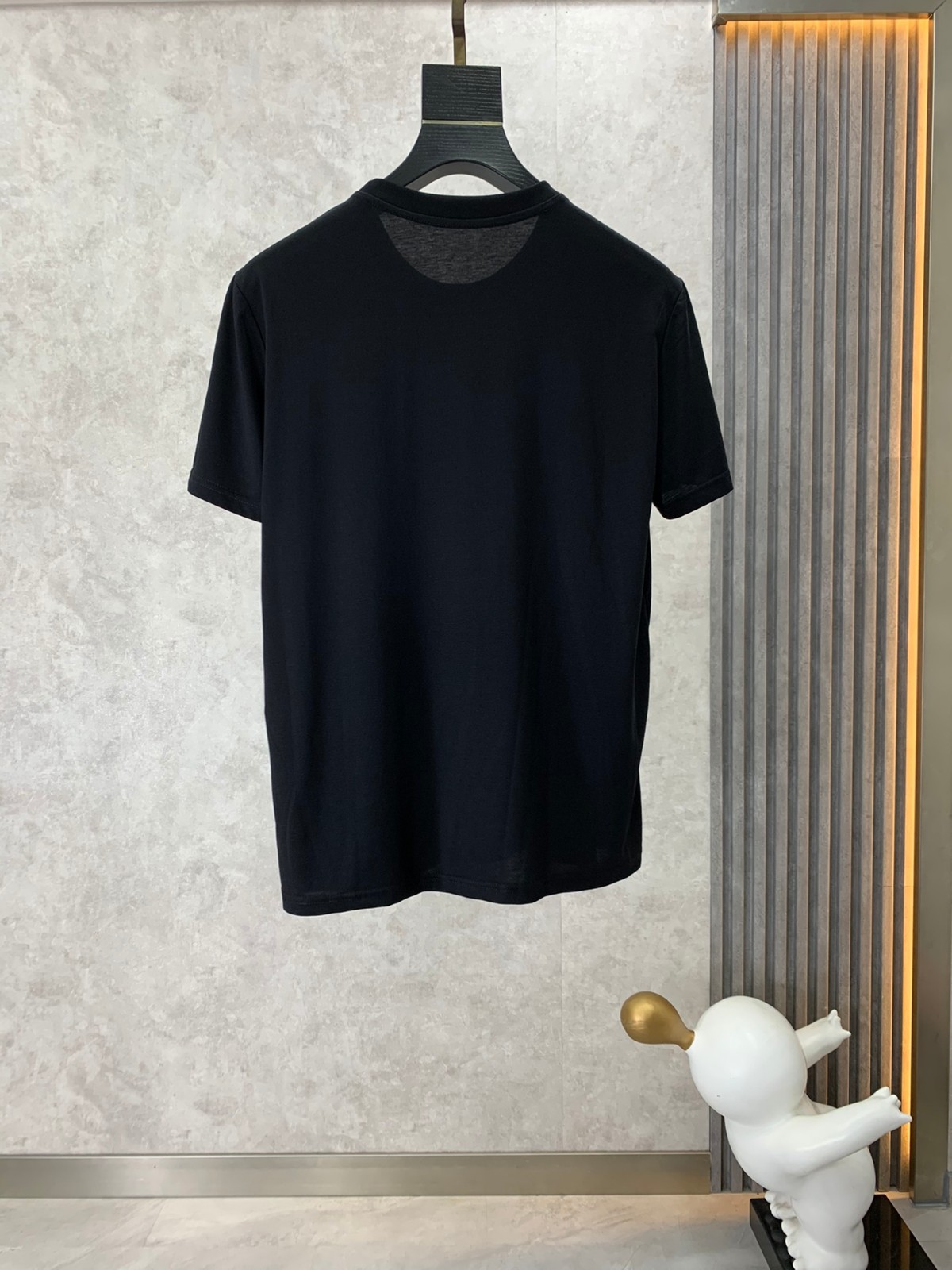 ベーシック ロゴプリント クルーネック プラダ Tシャツ コピー 半袖Tシャツ-2