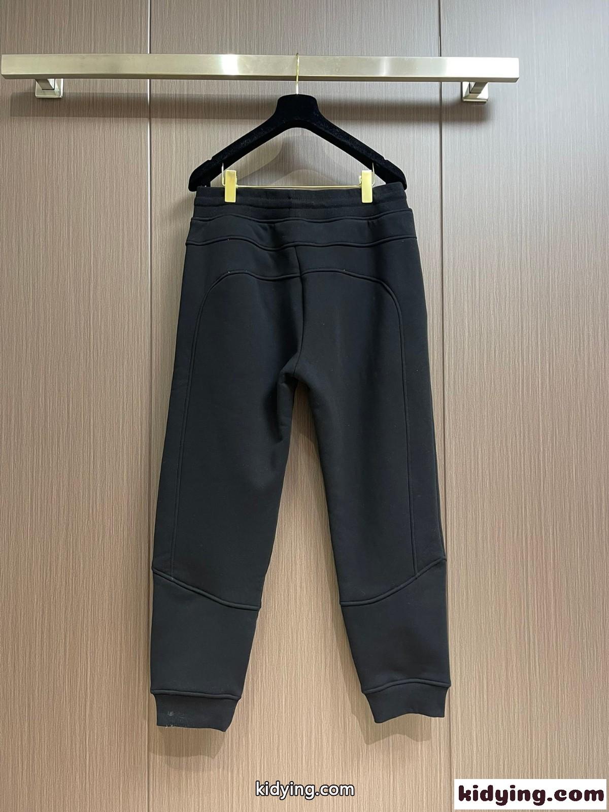 秋冬 裏起毛 ロゴ スウェットパンツ バレンシアガ パンツ コピー メンズ-0