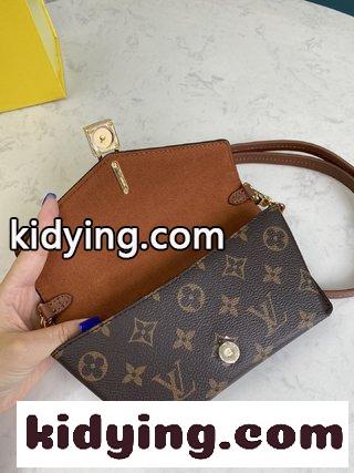 Padlock on Strap手袋 古典的なMonogram帆布とシルクスライド牛革を融合してカバーし 背面にバンドリングを備えています ルイ・ヴィトン バッグ 安い コピー-1