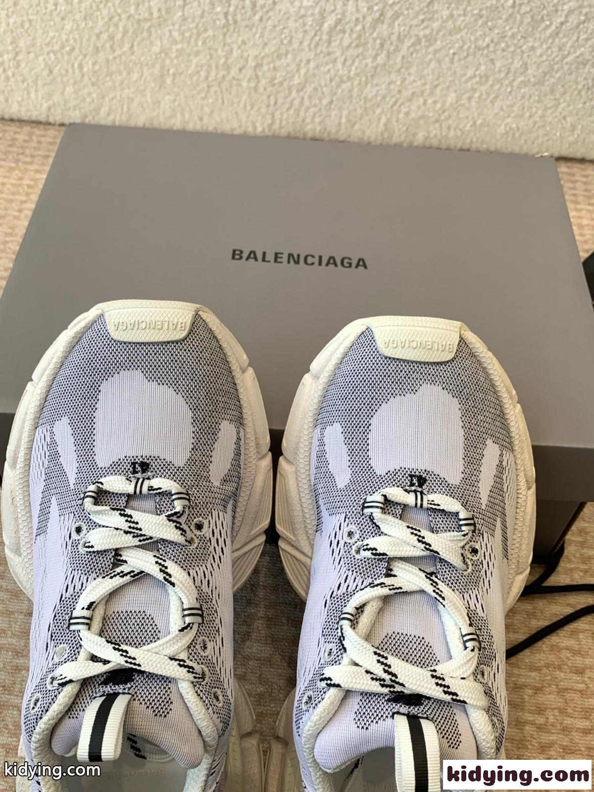 Balenciaga X Under Armour 3XL Knit スニーカー スーパーコピー グレー-4