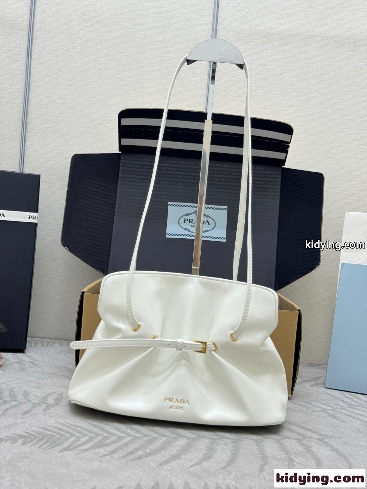 プラダ ダダ スモール ナッパレザー バッグ スーパーコピー1BG586 ホワイト-1