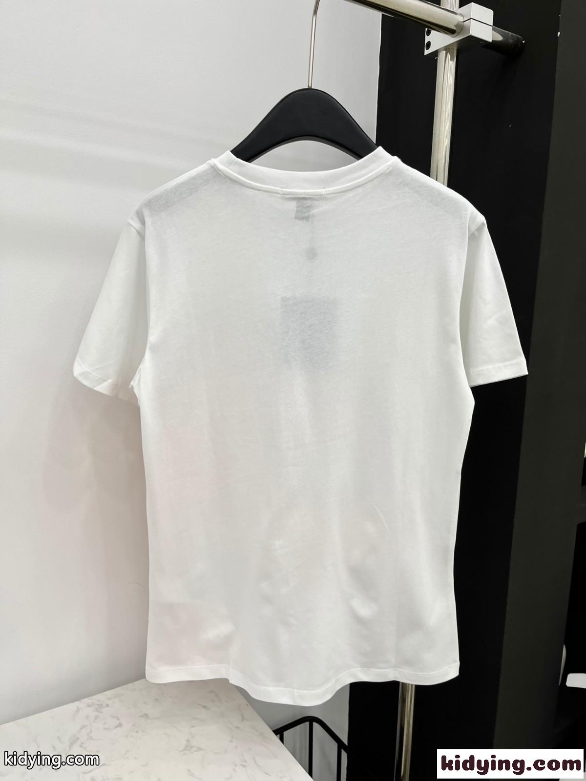 注目される ヒョウ柄 コットンTシャツ ルイ・ヴィトン 半袖Tシャツ コピー 人気-3