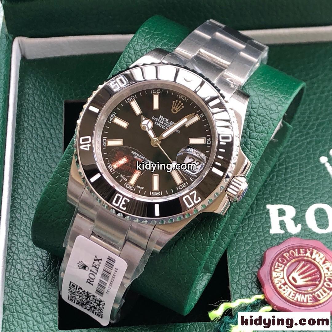 ロレックス 腕時計 コピー 防水 サファイアガラス ステンレススチールハンド 40mm メンズ 自動巻き 時計-2