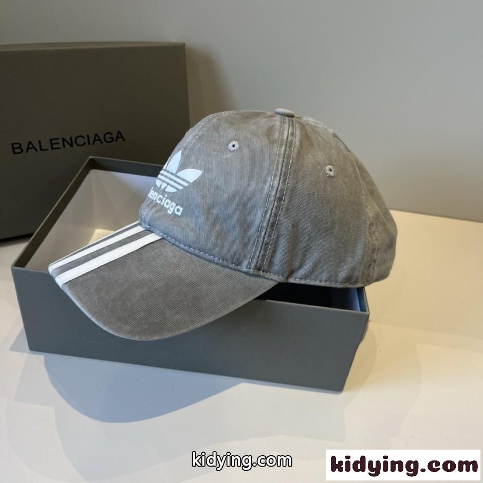 Adidas x Balenciaga コラボ ベースボールキャップ バレンシアガ キャップ 偽物 帽子-0