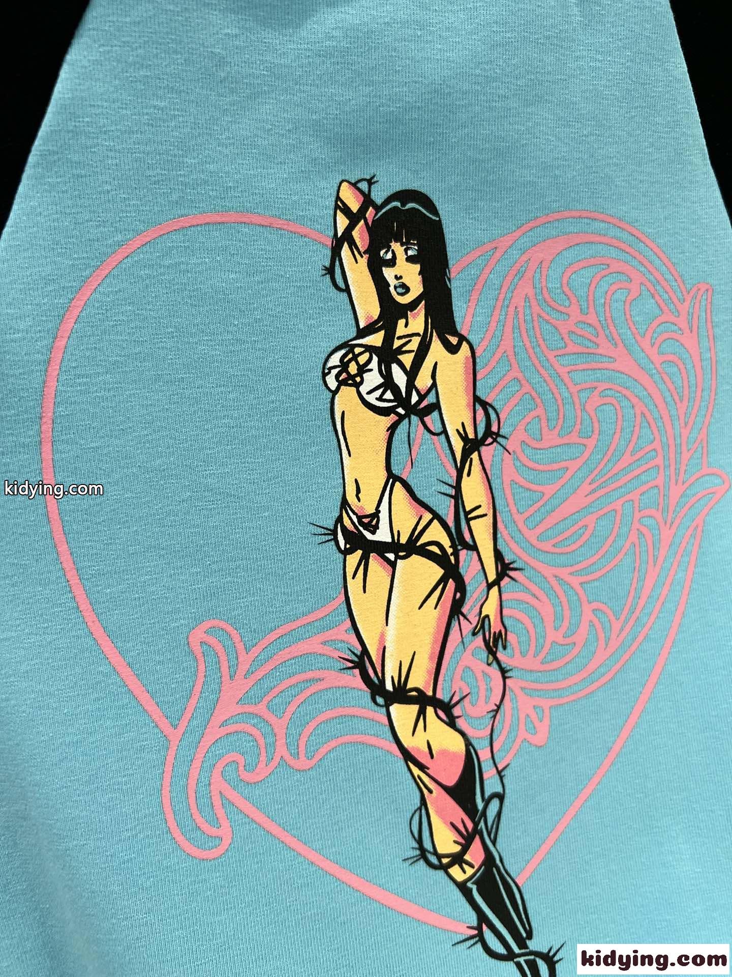 カジュアル プリント 配色 半袖Tシャツ クロムハーツ Tシャツ コピー レディース-3