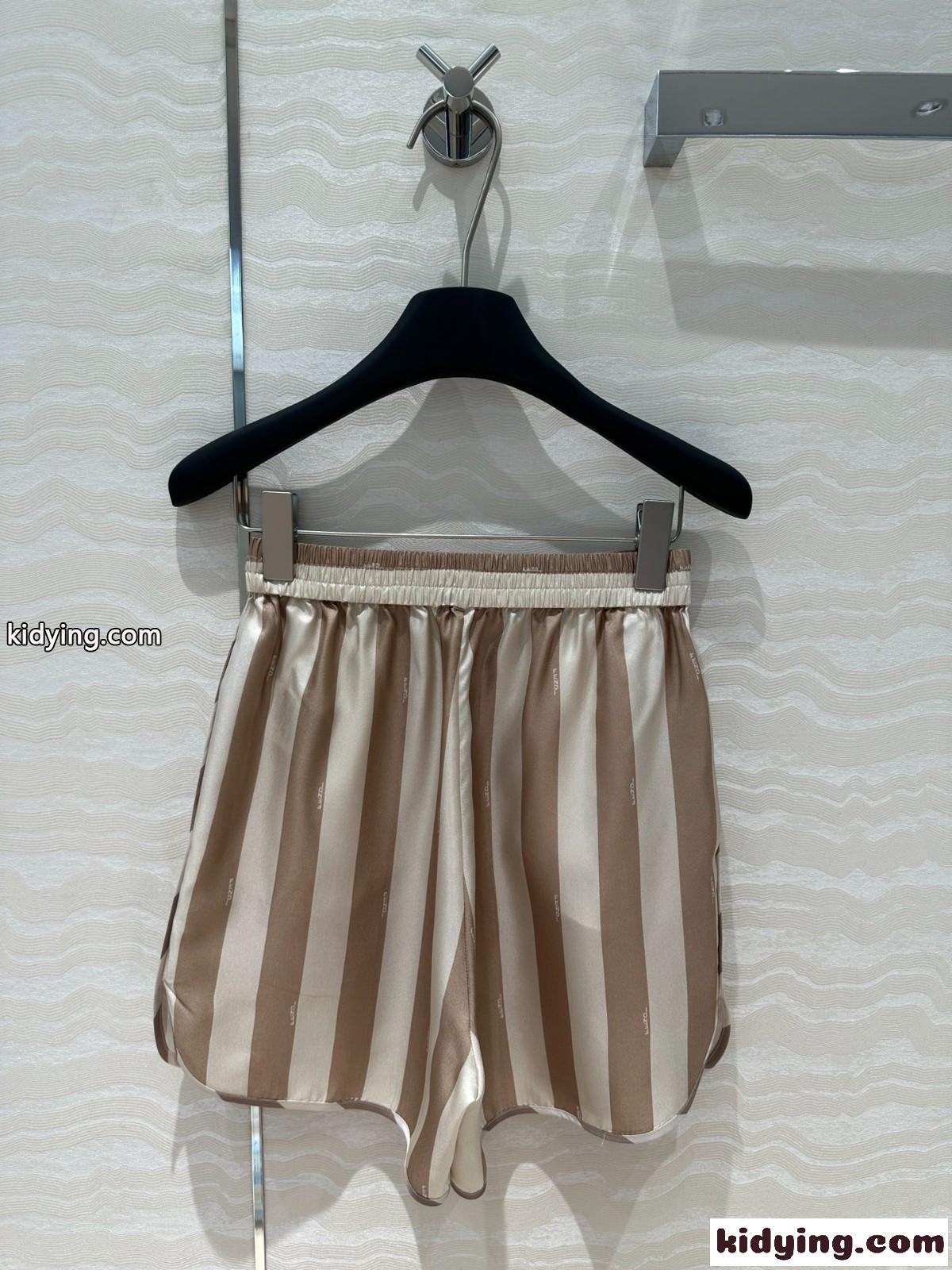 カジュアル シルク ショートパンツ フェンディ パンツ スーパーコピー-5
