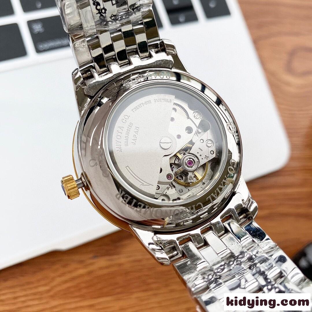人気 メンズ 腕時計 ビジネス おしゃれ オメガ 時計 コピー シンプル 40mm 自動巻き-7