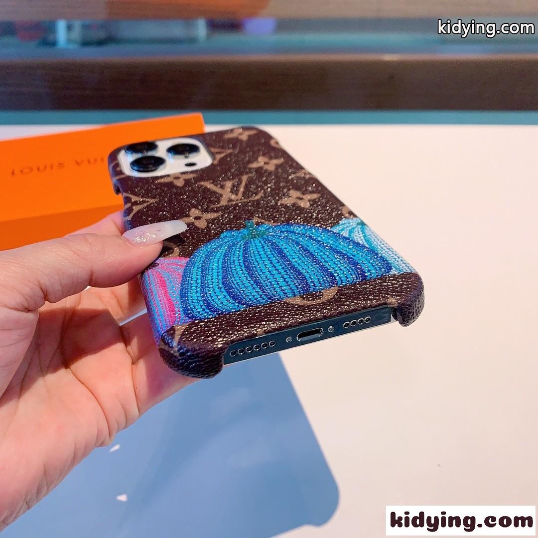 人気 おしゃれ  iPhone14  ルイ･ヴィトン × 草間彌生 アイフォンケース 偽物スマホケース-0