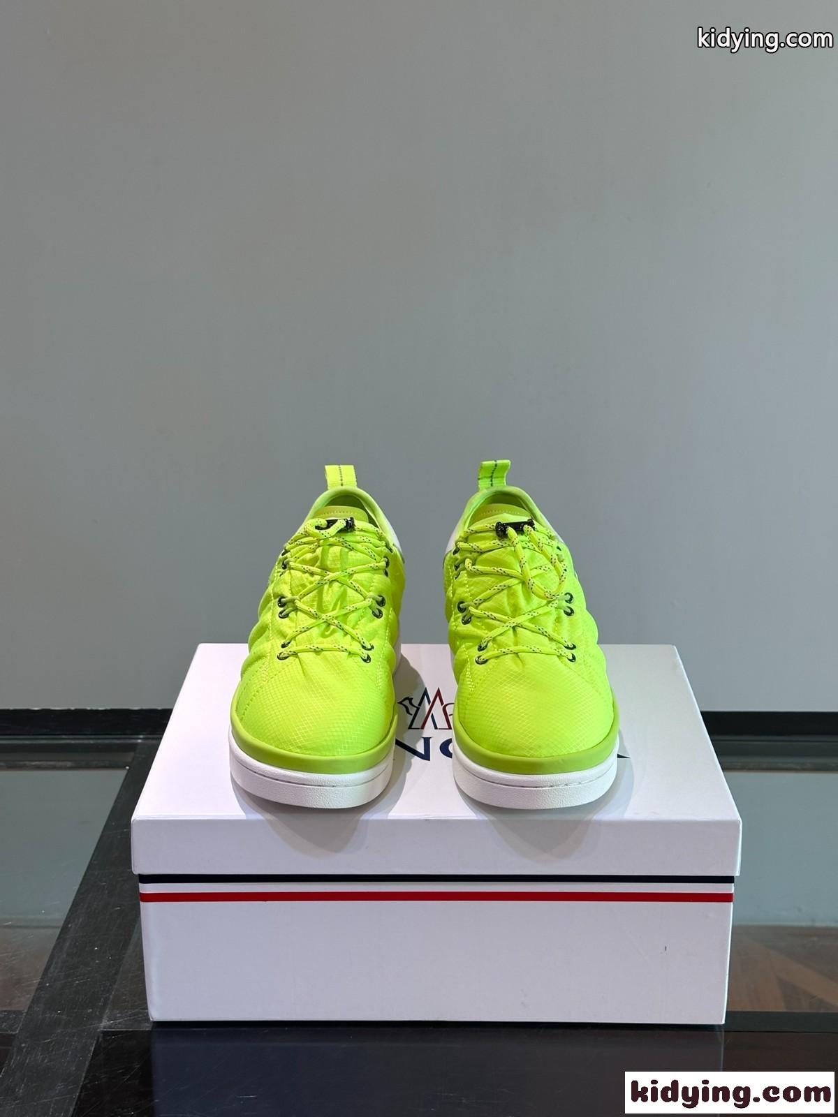 MONCLER X ADIDAS ナイロンスニーカー モンクレール スニーカー スーパーコピー グリーン-2