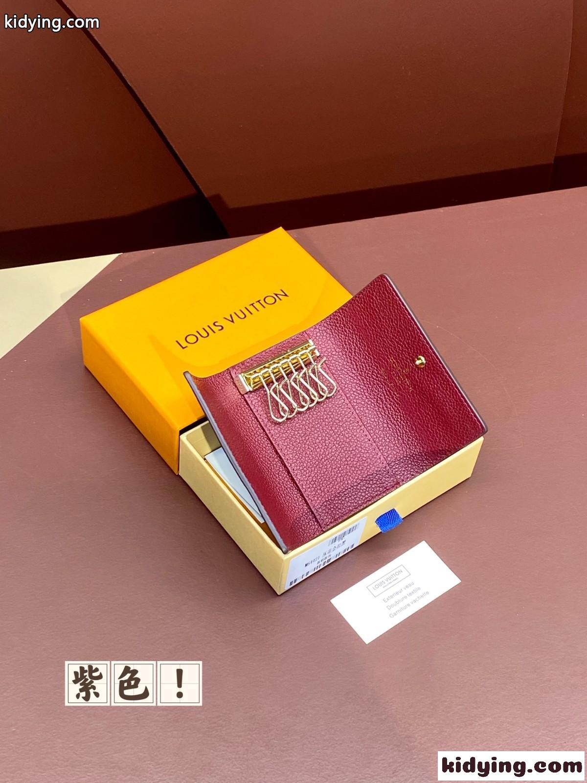 M64421 キーケース ミュルティクレ 6 ルイヴィトン キーホルダー コピー パープル-2