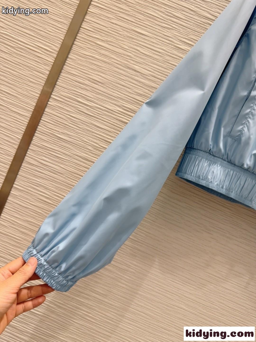 ショート丈ジャケット&ジョーカーパンツ 上下セット アレキサンダーワング セットアップ コピー ブルー-1