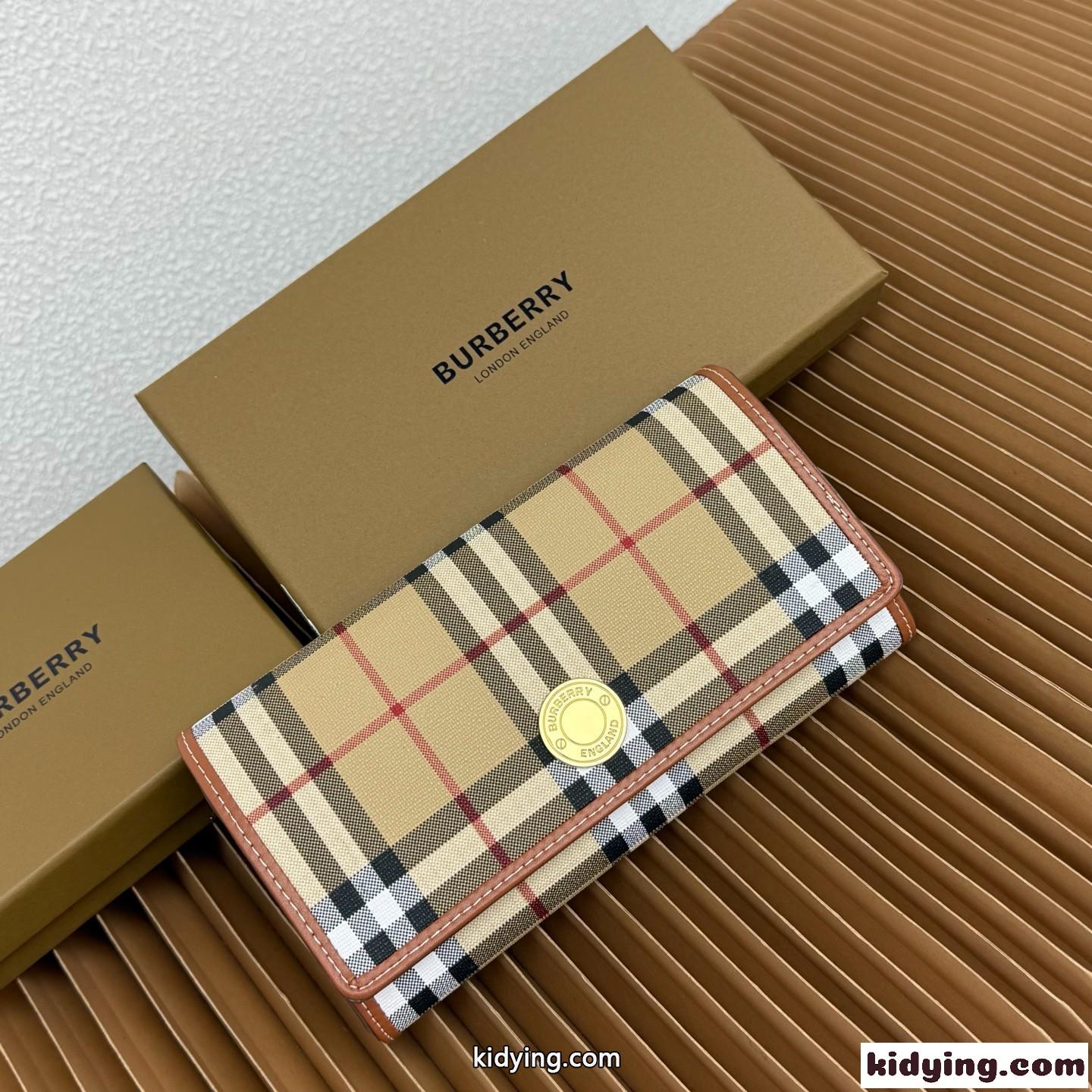 チェック コンチネンタルウォレット バーバリー 財布 コピー 人気-1