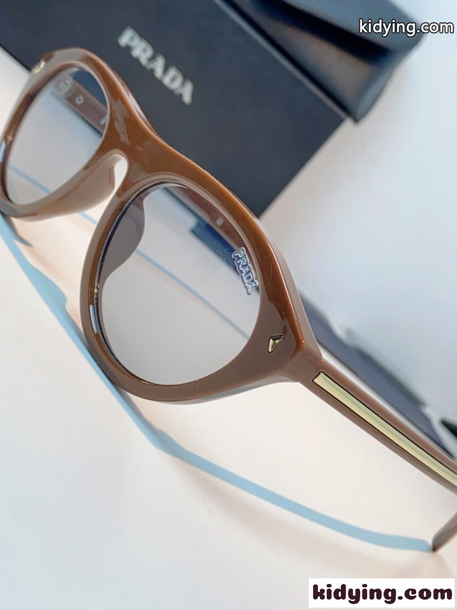 お洒落 プラダ サングラス 偽物 洗練された キャットアイ アイウェア-4